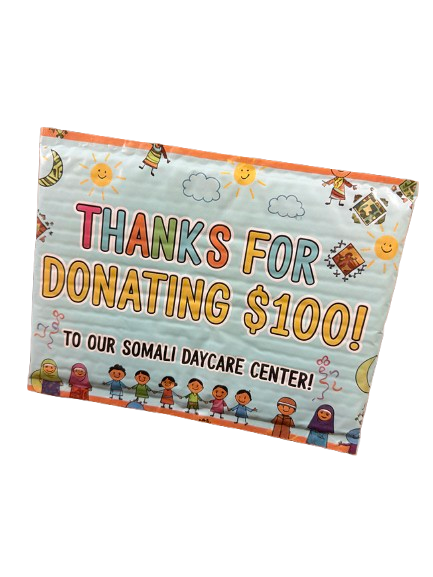 Somali Daycare Donation Prank Package