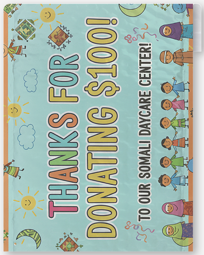 Somali Daycare Donation Prank Package